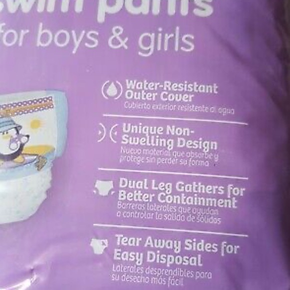 3 pack Gentle Steps Swim Pants - Picture 6 of 6